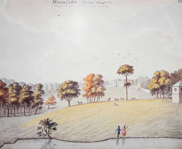 Beranger painter of Moira Castle © Royal Irish Academy